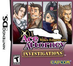 Nintendo DS Ace Attorney Miles Edgeworth [In Box/Case Complete]